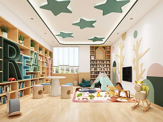 幼儿园现代风格的设计