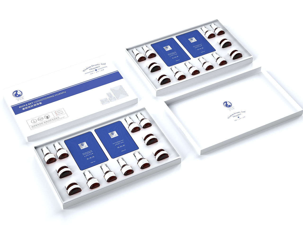 化妆品套盒小集（图ZMjA0MjA0OTQw） - 包装 - 站酷设计师WanGAMan原创素材 - 站酷ZCOOL