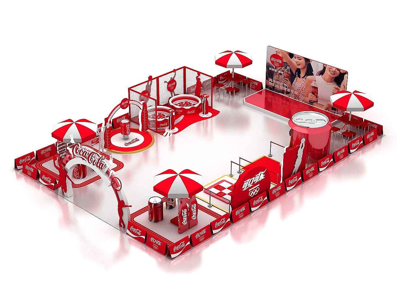 路演活动效果图设计（图ZMjUzMTg1ODE2） - 其他三维 - 站酷设计师pepper1110原创素材 - 站酷ZCOOL