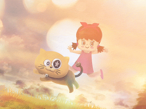 电饭煲猫动态GIF插画(1)来啦