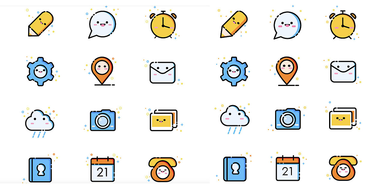 MBE风格图标–临摹
