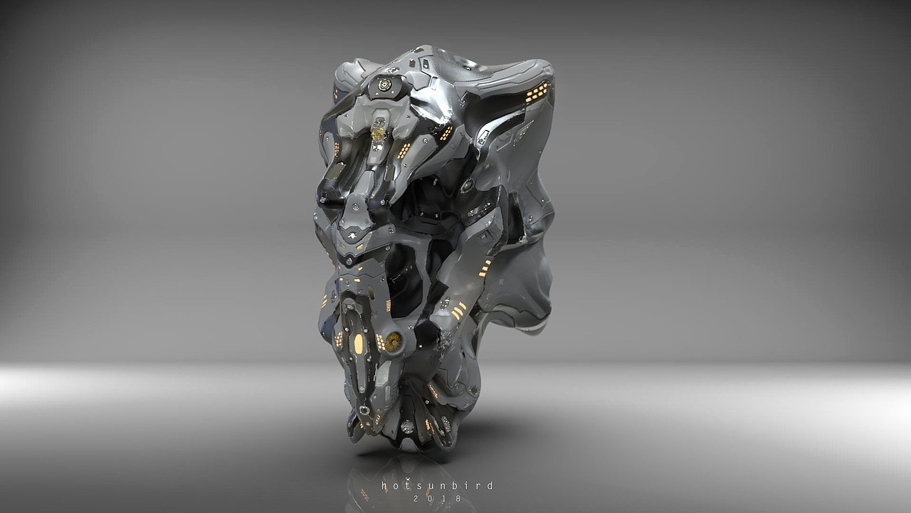 zbrush 硬表面2小时雕刻练习（图ZMTQyMTE2NjI0） - 机械/交通 - 站酷设计师滚烫太阳鸟原创素材 - 站酷ZCOOL