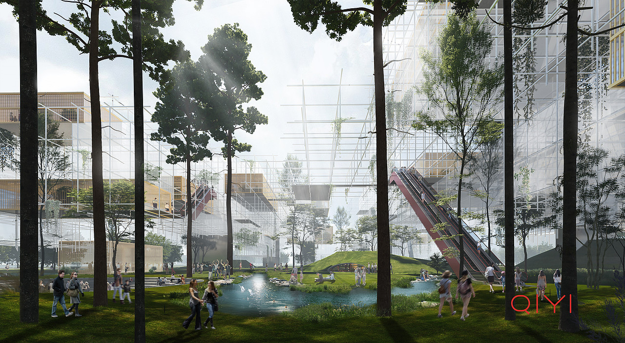 其一文化三维建筑表现（一）（图ZMjkyNDc5MTky） - 建筑/空间 - 站酷设计师其一文化原创素材 - 站酷ZCOOL