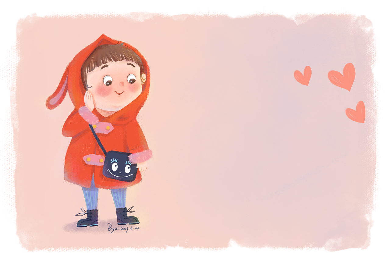 插画练习-明信片系列