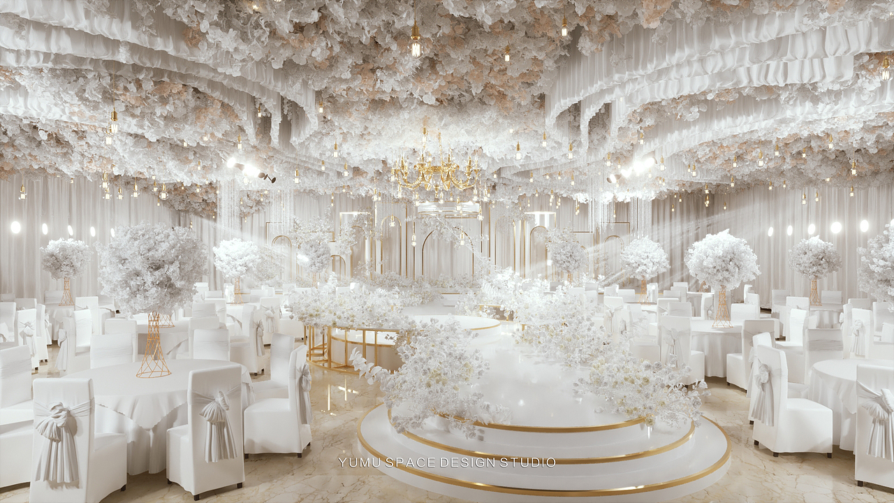 3d婚禮效果圖設(shè)計(jì)表現(xiàn)（圖ZMjQwMTg4OTY0） - 舞臺美術(shù) - 站酷設(shè)計(jì)師與木空間設(shè)計(jì)原創(chuàng)素材 - 站酷ZCOOL