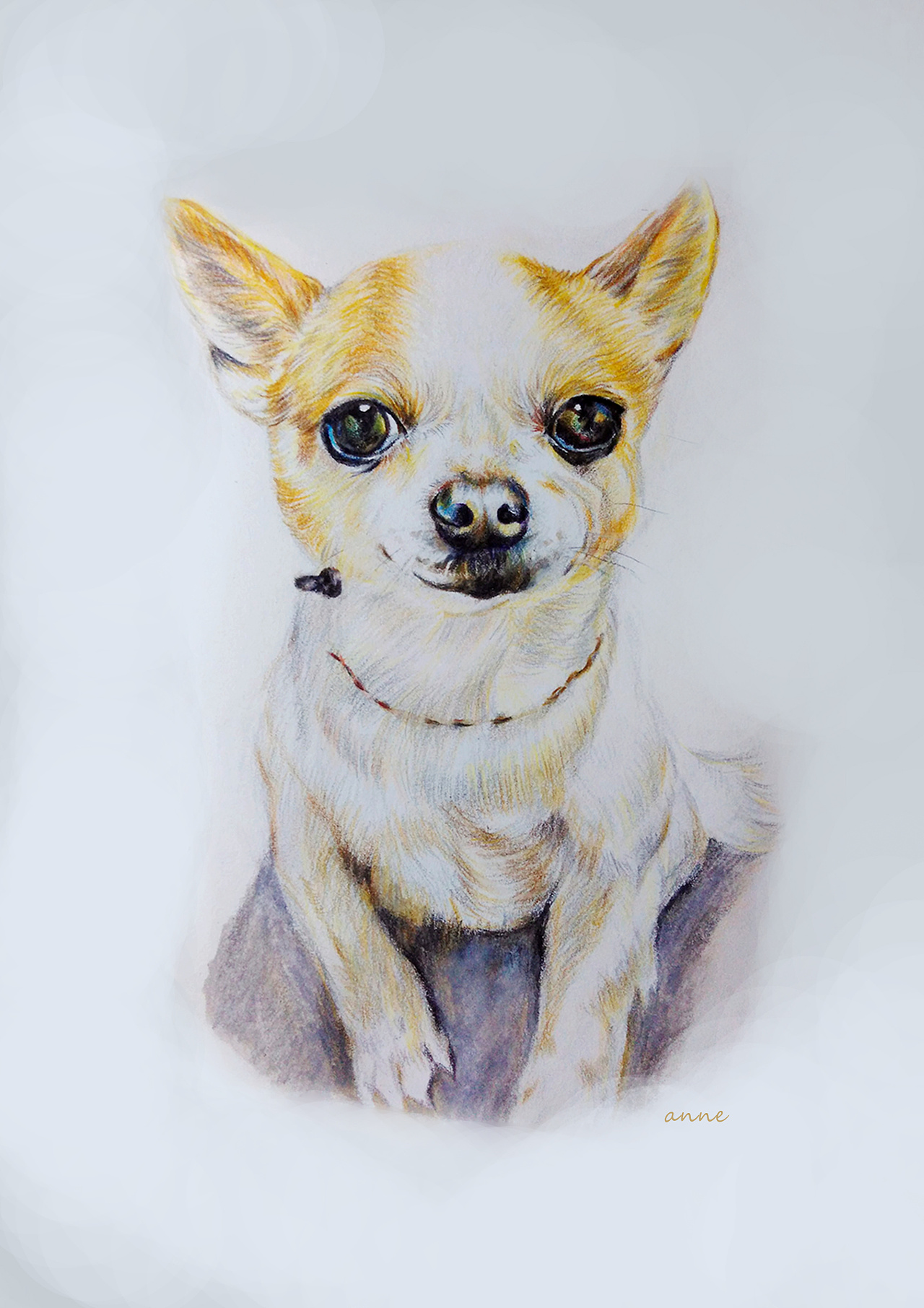 من ناحية رسم الكرتون جرو الكلب الأصفر الصغير, لابرادور, سعيدة, حيوان ...