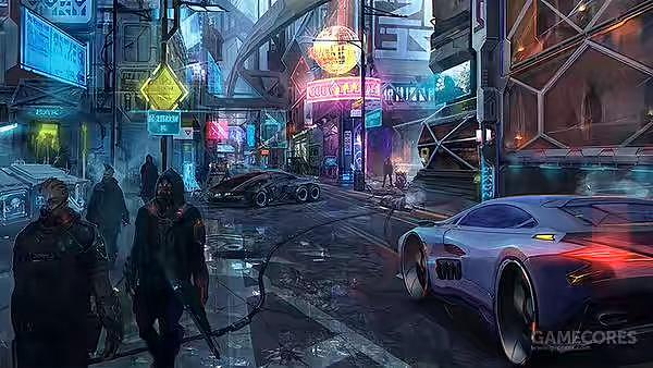 赛博朋克果然帅