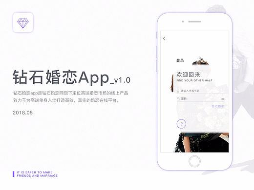 钻石婚恋app（个人主页-ZMjc4MTkyMTI=） - APP界面 - 站酷设计师鈡鱼原创素材 - 站酷ZCOOL