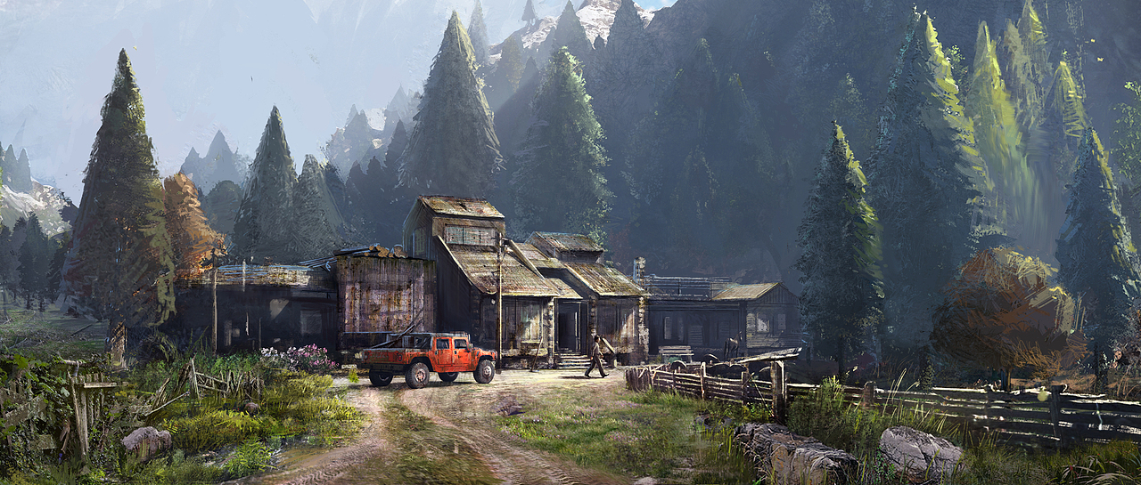 气氛图 2018.3.（图ZMTQ5Nzg2ODc2） - 概念设定 - 站酷设计师李世浩原创素材 - 站酷ZCOOL