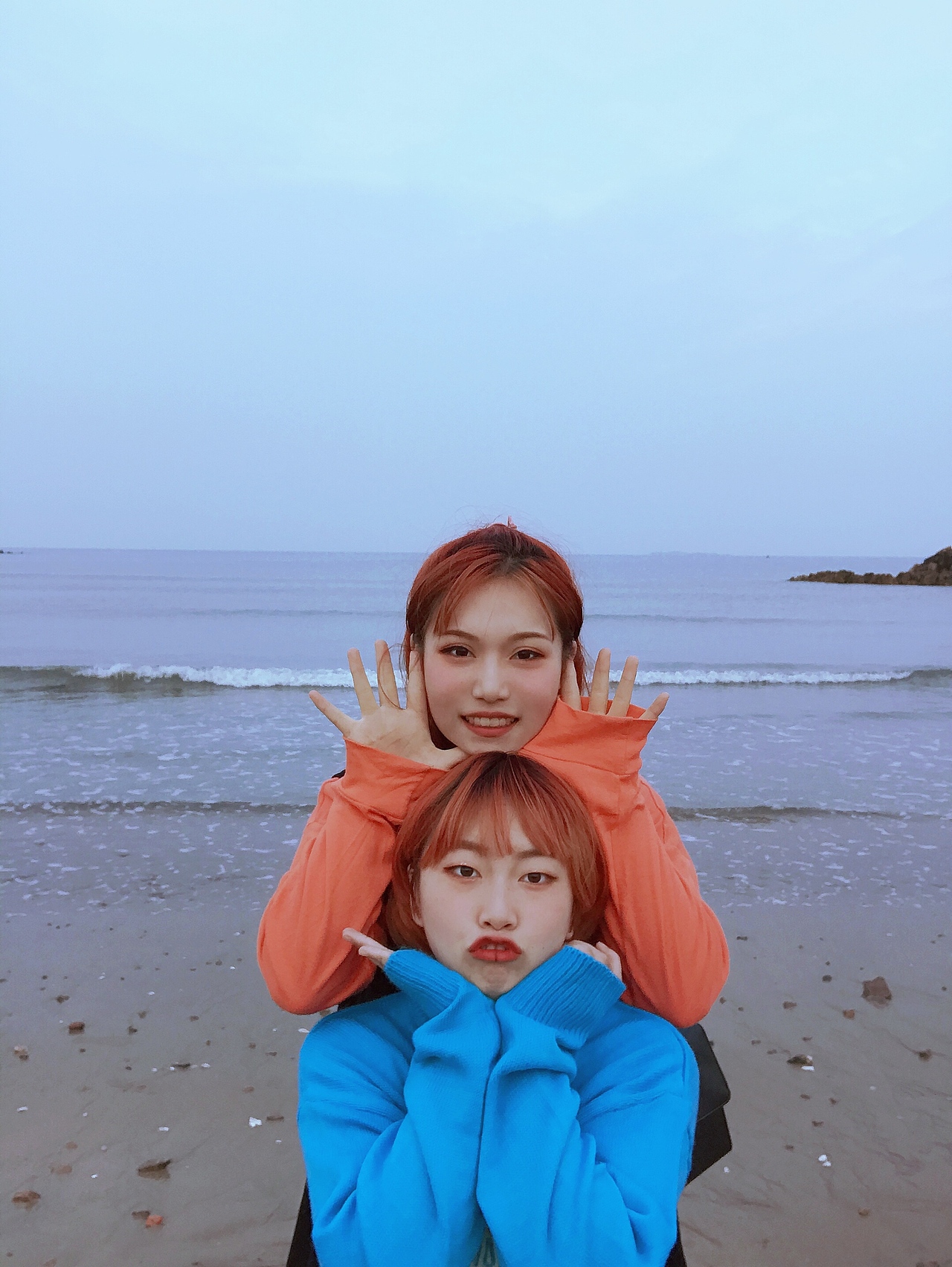 青岛❤小麦岛❤娜娜和我（图ZMTc5MzkyMzAw） - 风光摄影 - 站酷设计师阿柯ak原创素材 - 站酷ZCOOL