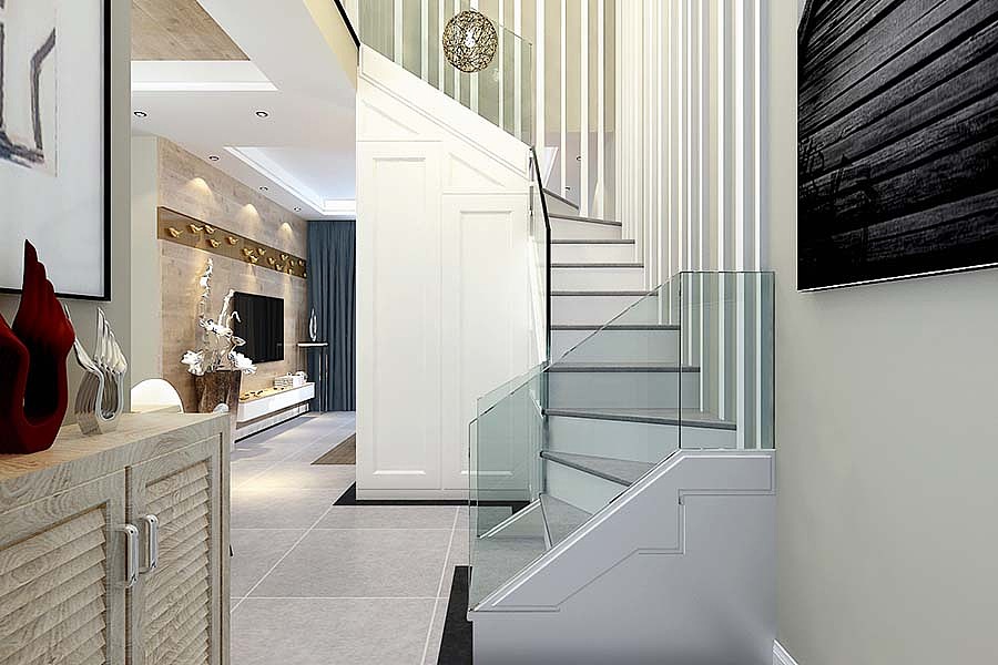 未来方舟150平小复式北欧风格（图ZODUyNDA2ODQ=） - 家装设计 - 站酷设计师gzgychzs原创素材 - 站酷ZCOOL