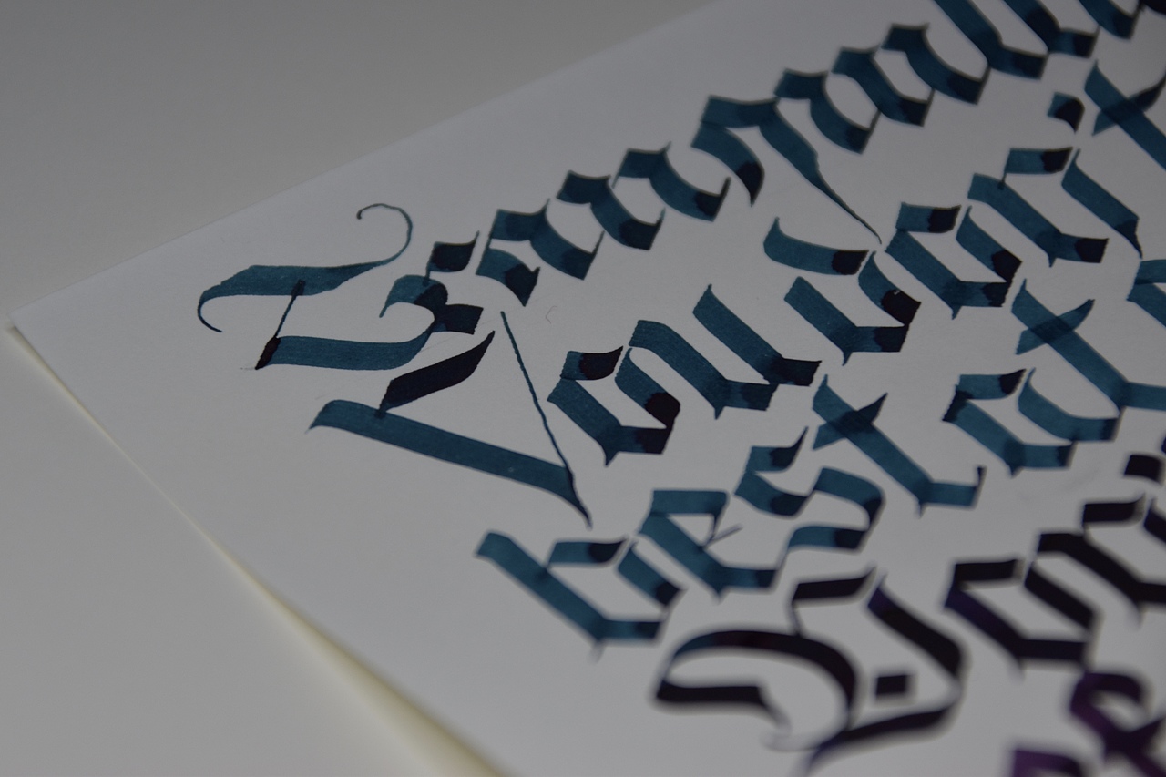 OE练习（图ZMjQyOTI4OTQ0） - 字体/字形 - 站酷设计师写字的小明原创素材 - 站酷ZCOOL