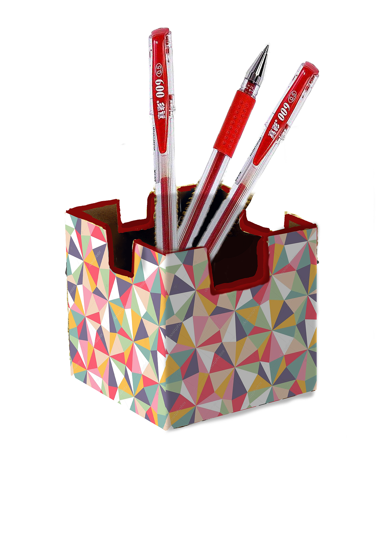 长城笔筒文创产品