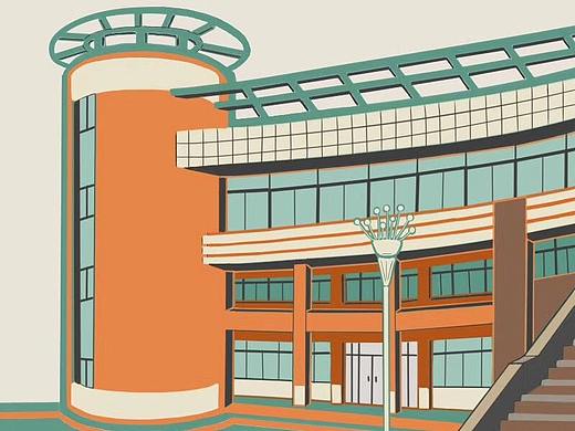 板绘西北政法大学