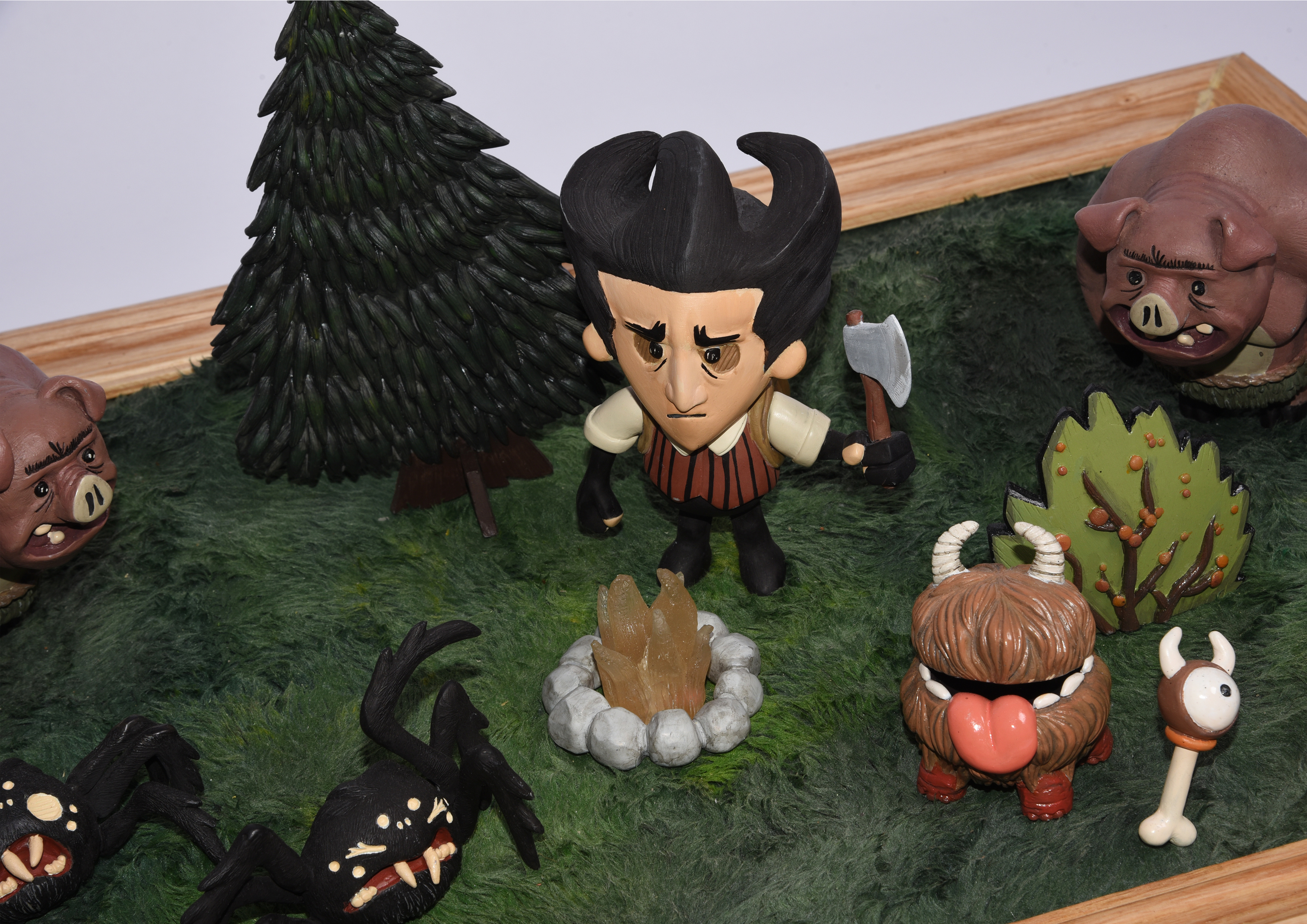 《饥荒》游戏场景模型手办