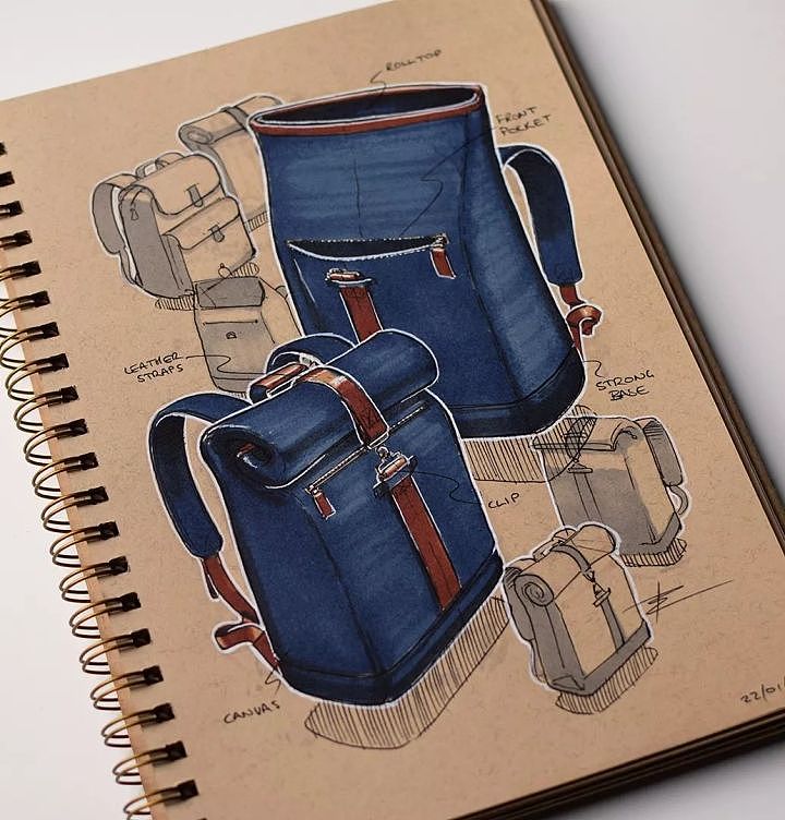 从四大角度讲解工业设计手绘