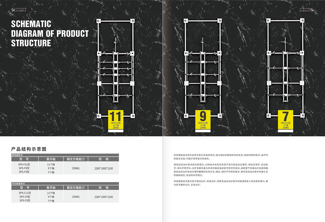 康复医疗产品彩页