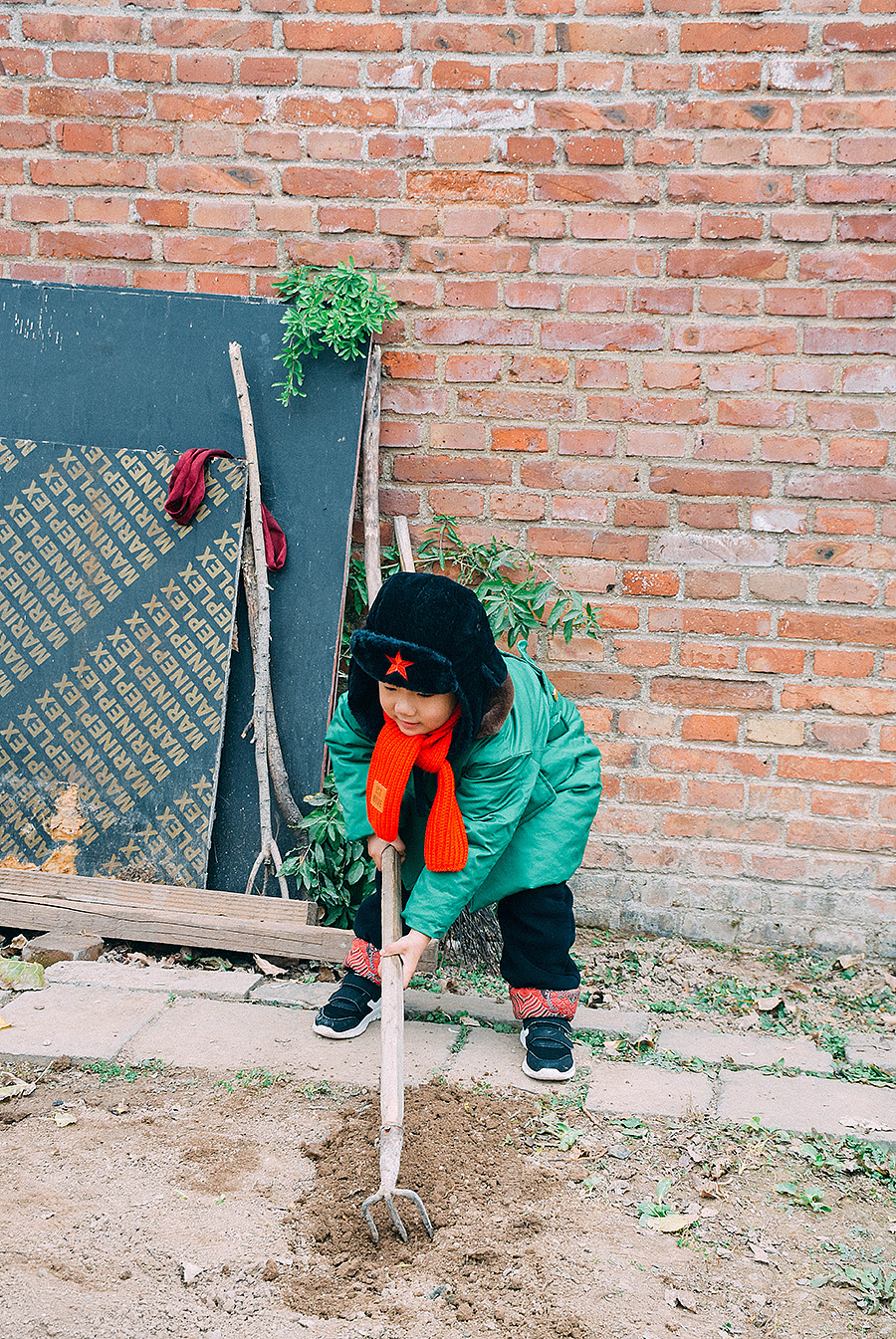 绿色复古军大衣