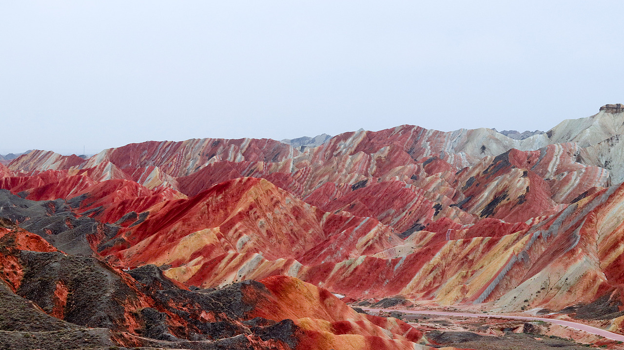 西北-七彩丹霞（图ZMTMzMjM4NTE2） - 风光摄影 - 站酷设计师梦醒时分sr原创素材 - 站酷ZCOOL