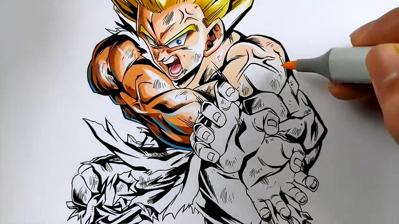 龙珠~超（图ZMTM3NzI3MDA4） - 艺术插画 - 站酷设计师多爸1203原创素材 - 站酷ZCOOL