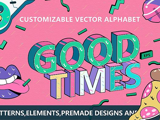 2.5D文字（临摹）（个人主页-ZNDM0NzM3MDA=） - 海报 - 站酷设计师penlizhen原创素材 - 站酷ZCOOL