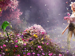 #AI创作实验室#落花时节又逢君