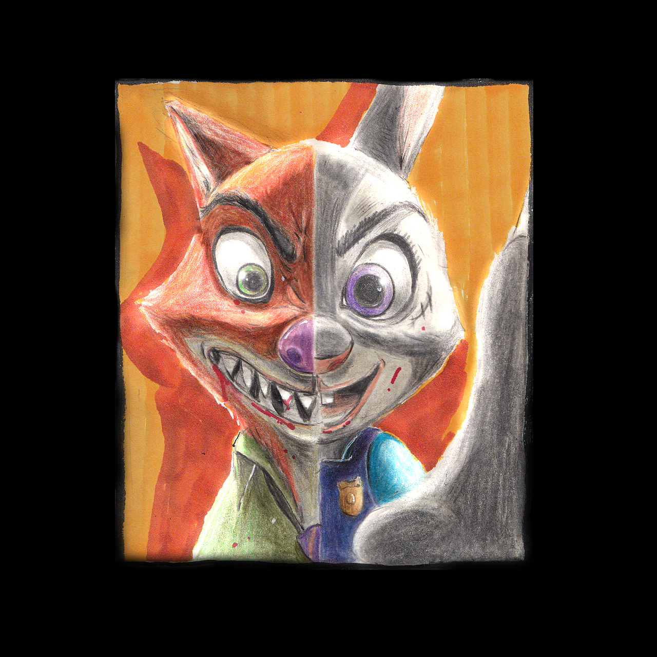 2016练习-Zootopia（图ZMTgzMTQ0MjY0） - 创作习作 - 站酷设计师JIELUN原创素材 - 站酷ZCOOL