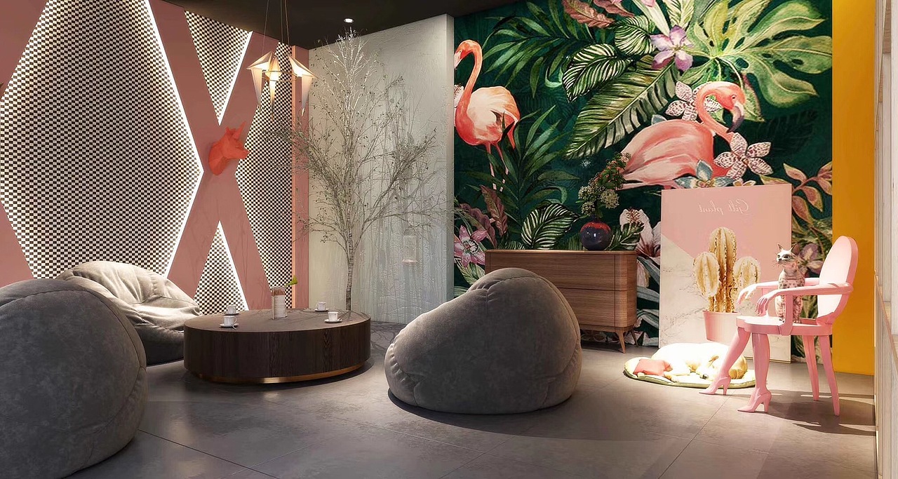 ins | ins风格火烈鸟网红店