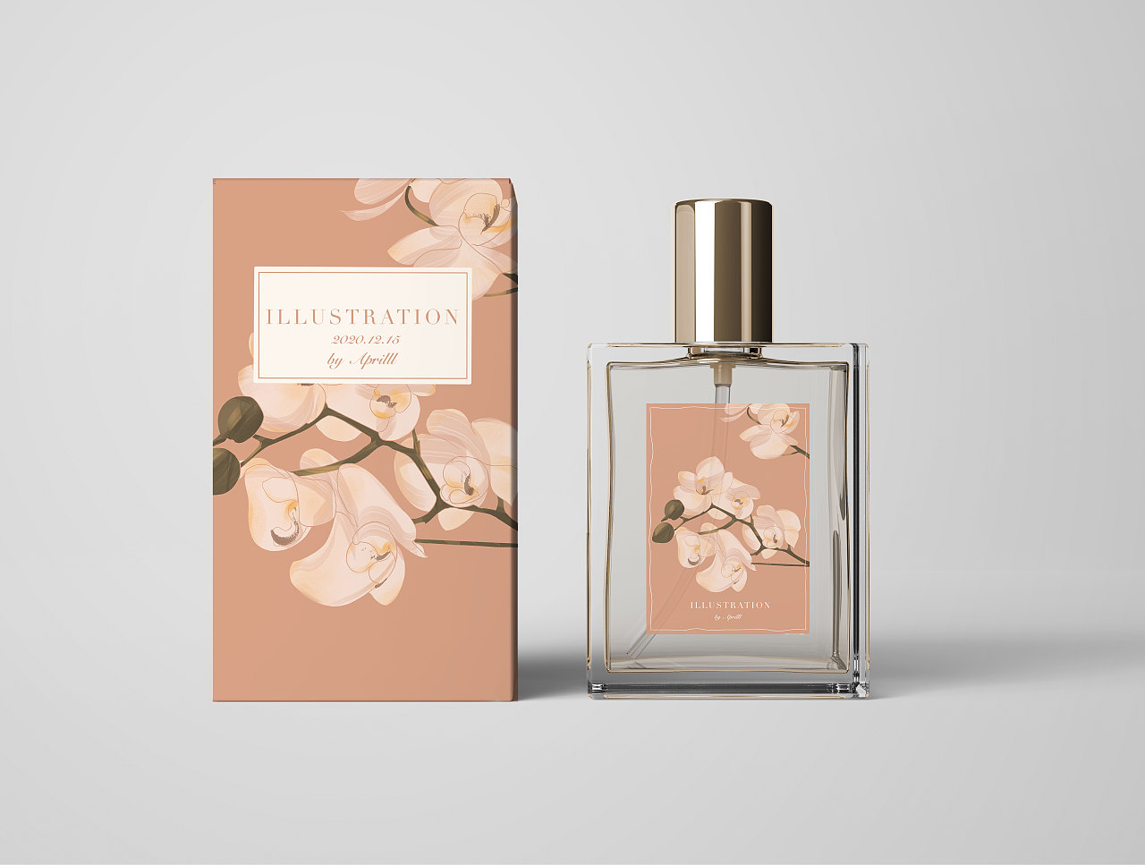 花卉香薰/香水包装插画（图ZMjY2MDI0NzI0） - 商业插画 - 站酷设计师extraAPRILLL原创素材 - 站酷ZCOOL