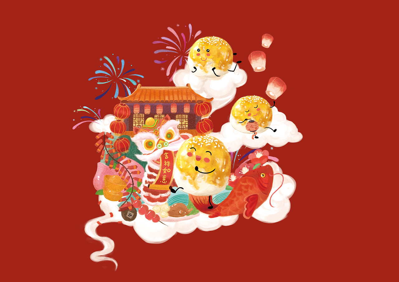 世纪联华超市的各种食物拟人化产品的包装插画（图ZMTQ2Mzk4MTQ0） - 商业插画 - 站酷设计师坚果jianguo原创素材 - 站酷ZCOOL