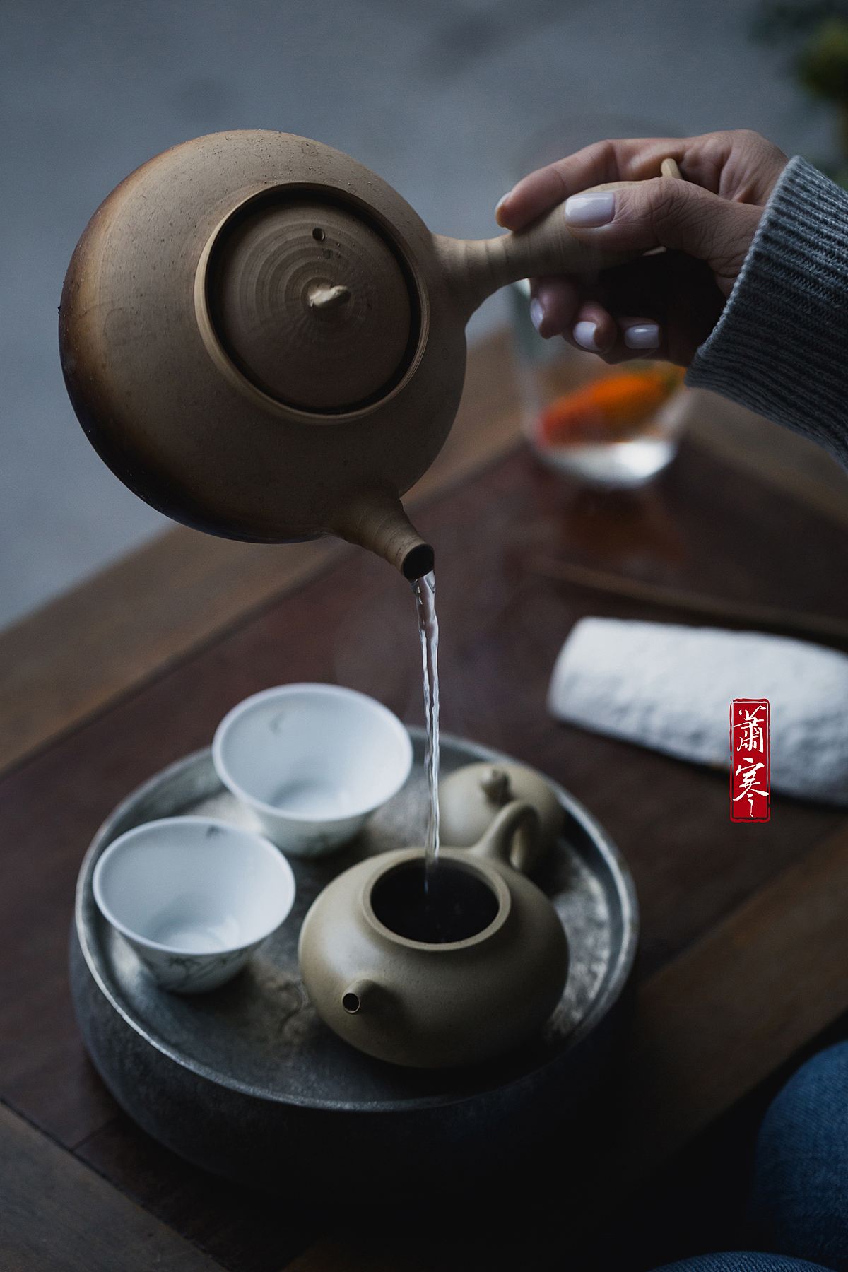 国风静物摄影 | 岁寒，有茶烟。（图ZMjgzOTkwOTUy） - 产品摄影 - 站酷设计师萧寒Jevil原创素材 - 站酷ZCOOL