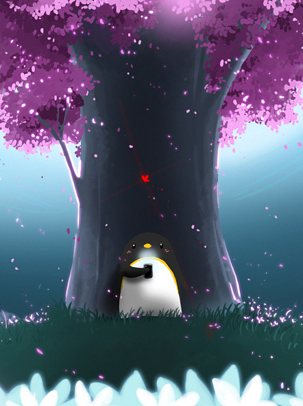 企鹅日记（图ZMzExMzAyNDg=） - 商业插画 - 站酷设计师qa294446229原创素材 - 站酷ZCOOL