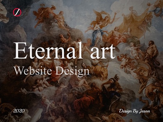 Eternal art Website Design