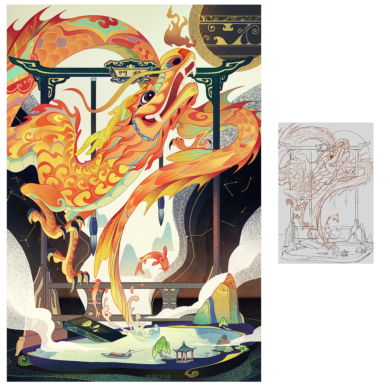 十二生肖(图ZMjI1MDcxMjI0) - 新锐潮流插画 - 站酷设计师JJJJ建哥原创素材 - 站酷ZCOOL