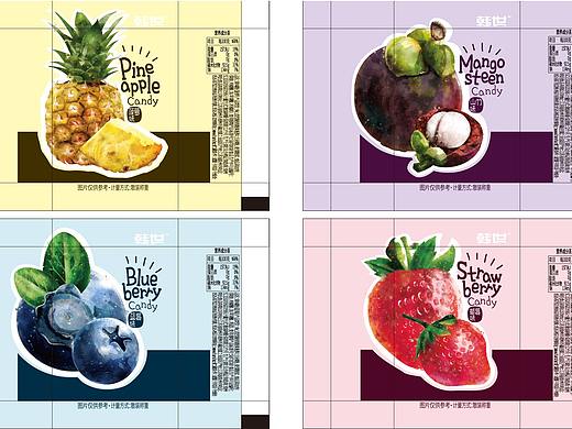 水果糖包装（个人主页-ZMzgzNjgwMjA=） - 包装 - 站酷设计师小杜睡不醒原创素材 - 站酷ZCOOL