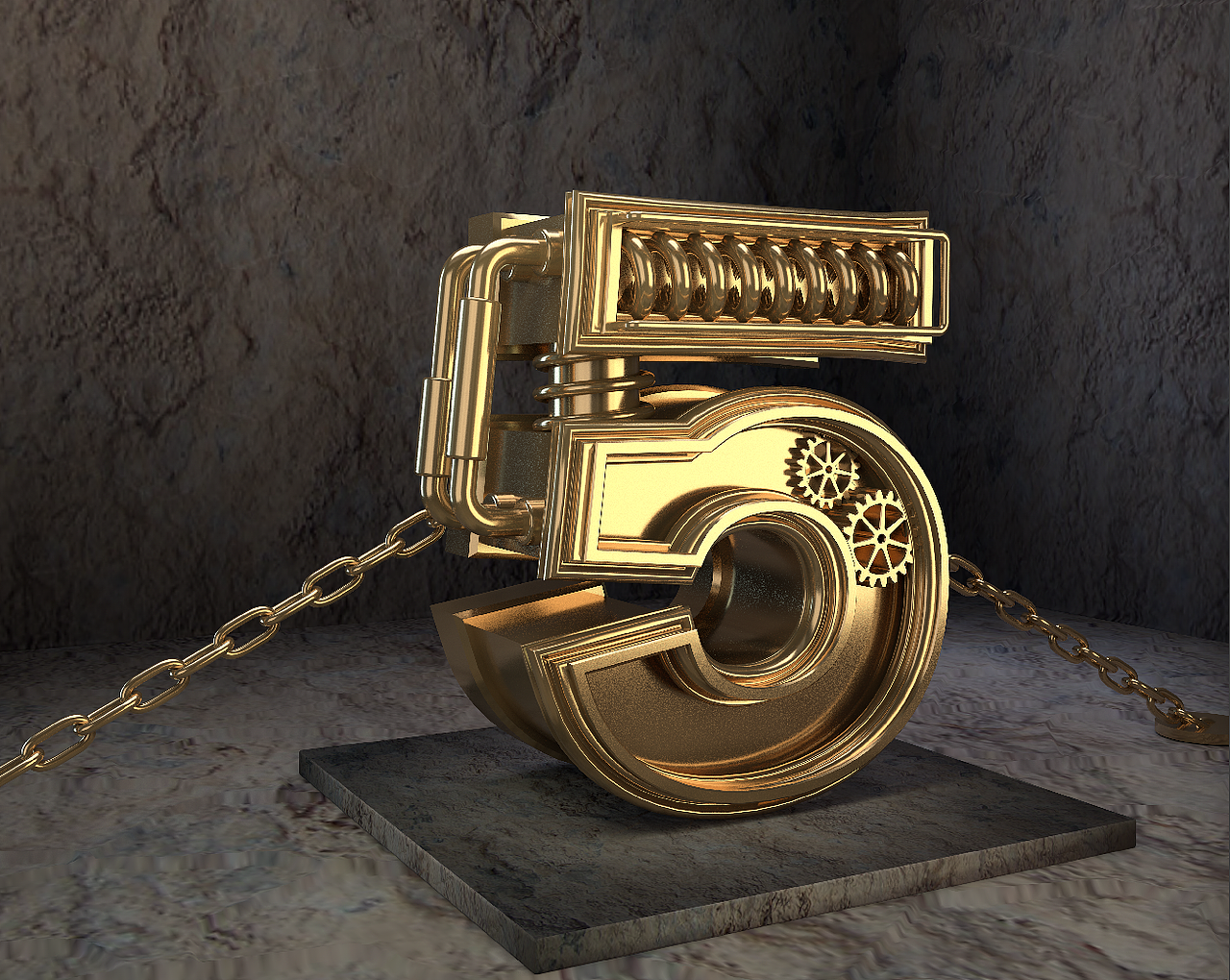 立体数字|三维|其他三维|开水瓶_原创作品-站酷(zcool)