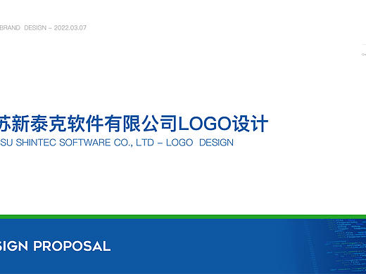 新泰克软件LOGO设计提案