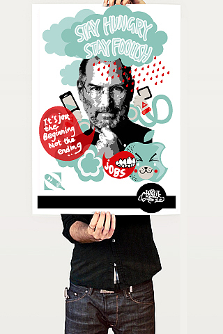 蘋果以后該改咬兩口了（紀(jì)念老喬）（圖ZMzk5NzcxMg==） - 品牌 - 站酷設(shè)計(jì)師陳驍_洋蔥原創(chuàng)素材 - 站酷ZCOOL