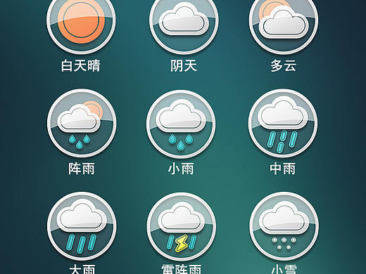 ICON | 天气图标与主题~
