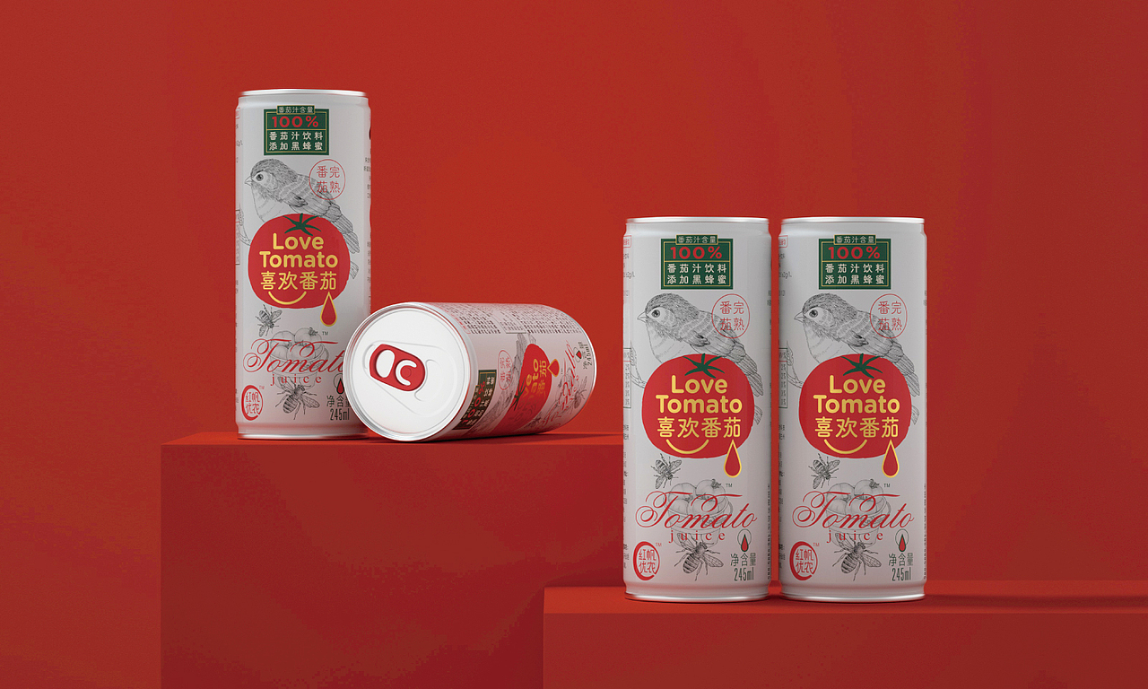 “喜欢番茄”包装解决方案 Love Tomato