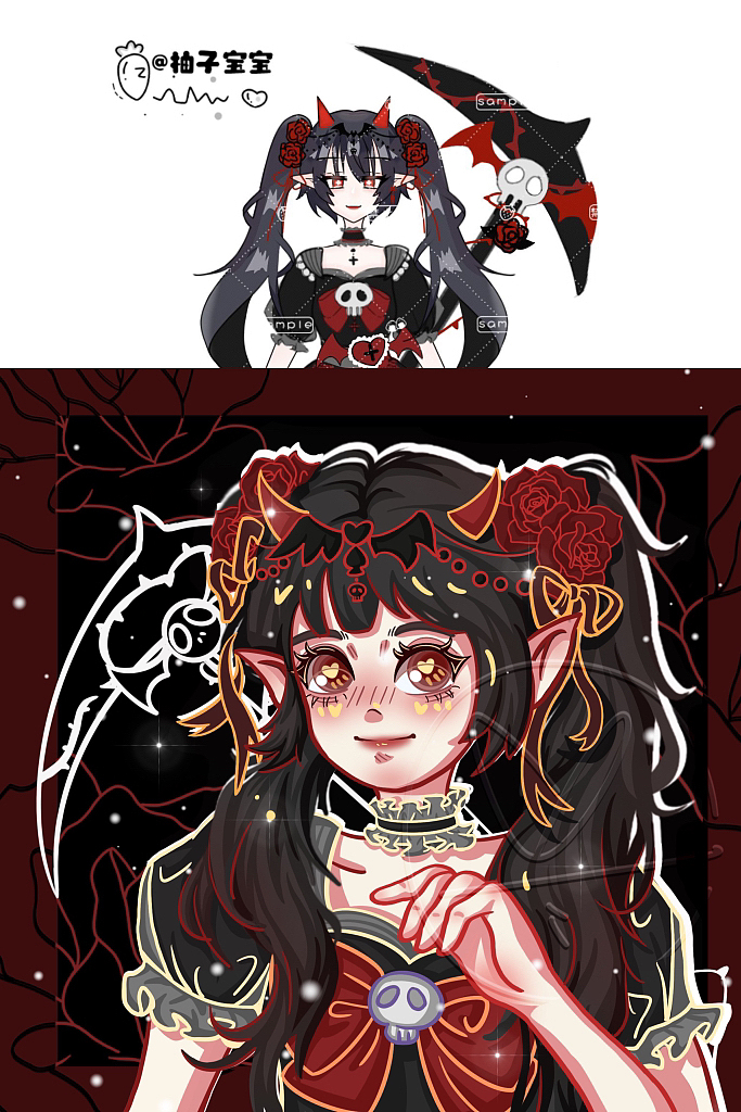 头像返图 oc头像