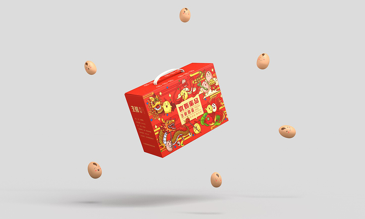 优甄生鲜鸡蛋包装研发设计（图ZMTI0MDAyNzQ4） - 包装 - 站酷设计师無出其右品牌設計原创素材 - 站酷ZCOOL