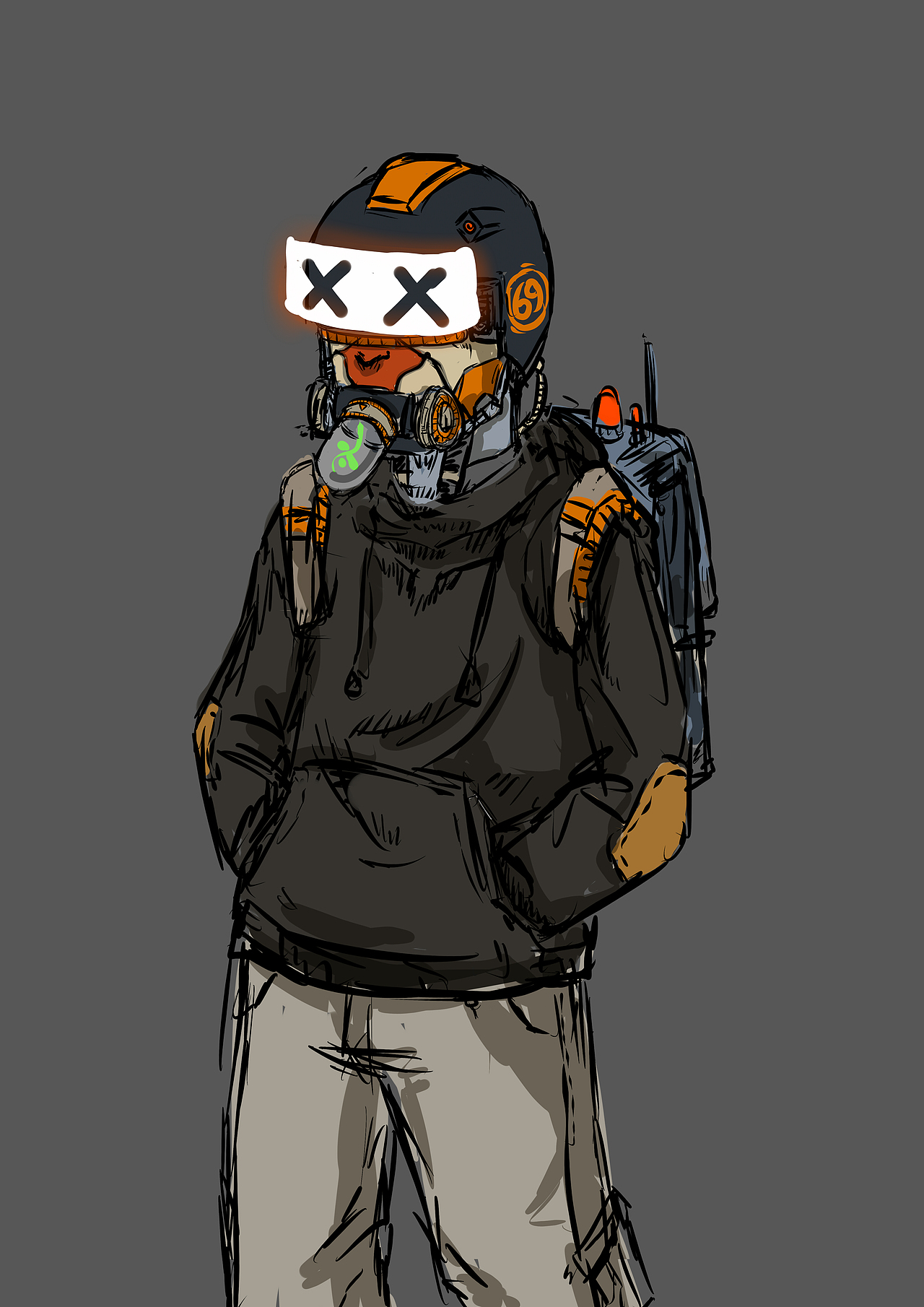 随手的涂鸦设定，改改加在故事里？（图ZMTcxNzY3NDAw） - 创作习作 - 站酷设计师笔梦墨影原创素材 - 站酷ZCOOL