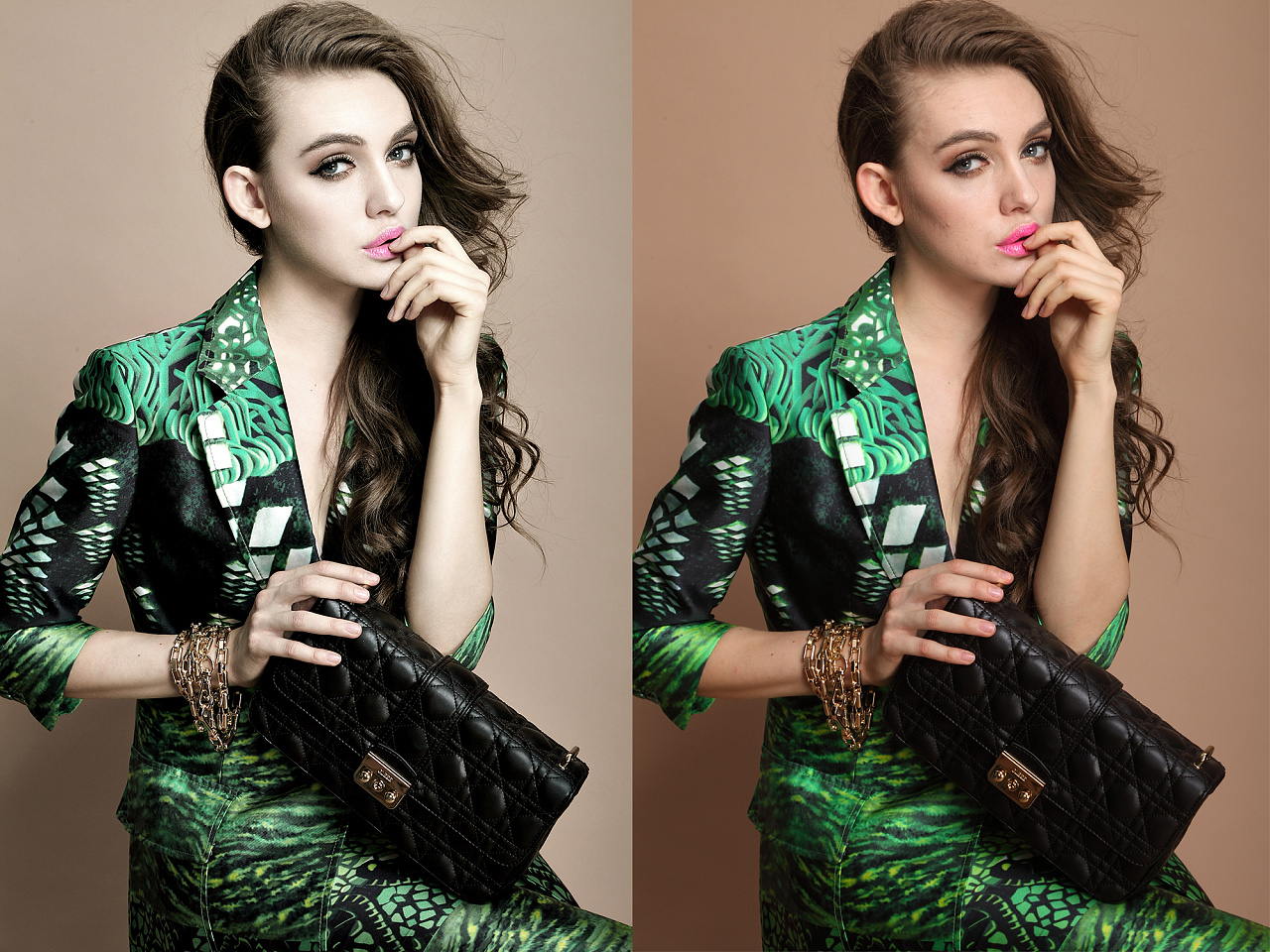 人像修图练习效果|摄影|修图/后期|半日_浮生 - 原创作品 - 站酷