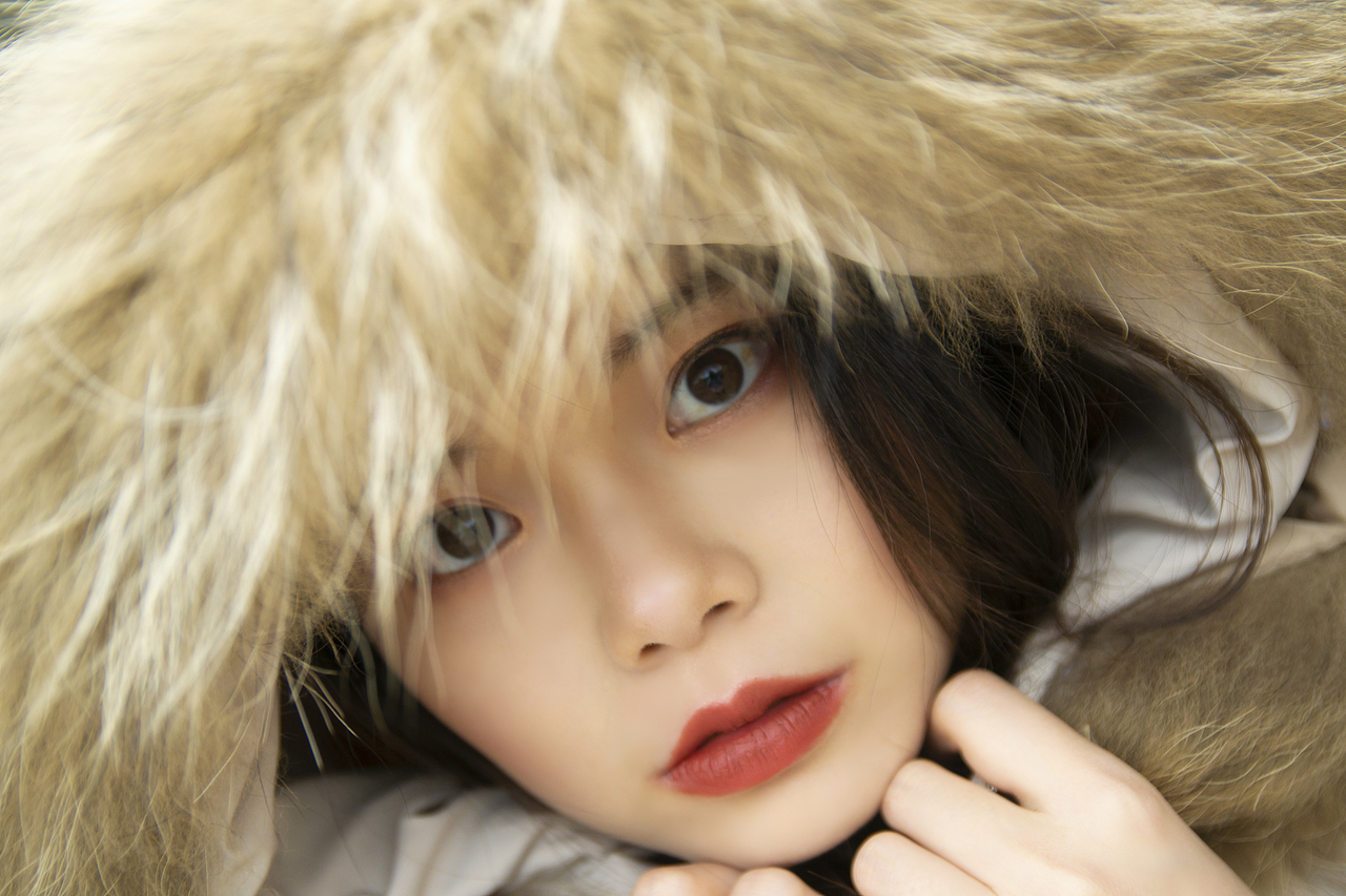 【人像摄影】冬日芦苇