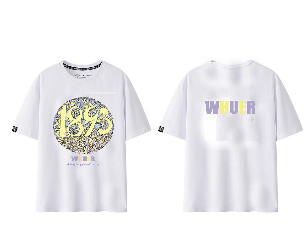 武汉大学主题原创文化衫（图ZMTU2MTkwOTAw） - 休闲/流行服饰 - 站酷设计师黄胜福原创素材 - 站酷ZCOOL