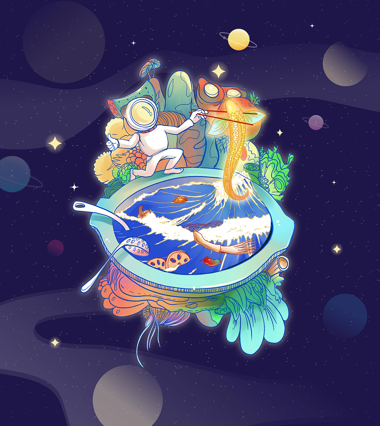 智联招聘多城市联动（图ZMjAzODIwODA4） - 商业插画 - 站酷设计师BKZ_鲍款智造原创素材 - 站酷ZCOOL