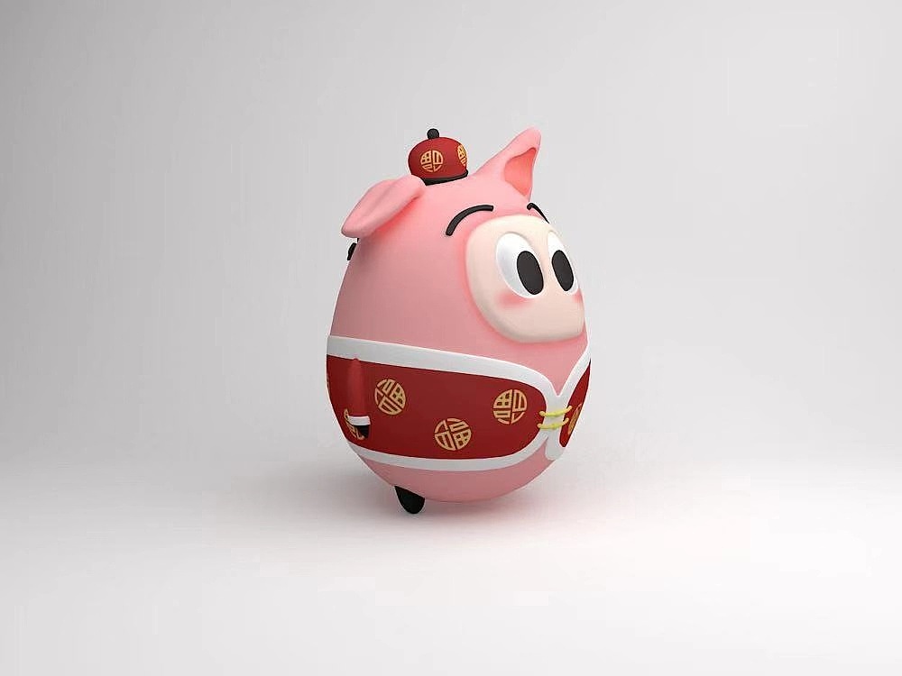 2019太平人寿猪年吉祥物