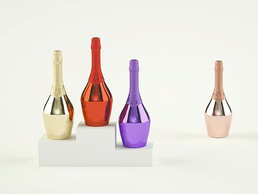 福禄寿喜 X 香槟包装设计 