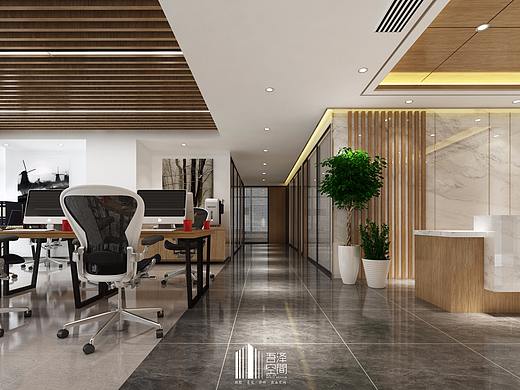 【吾泽空间】办公空间设计丨思智科技网络公司